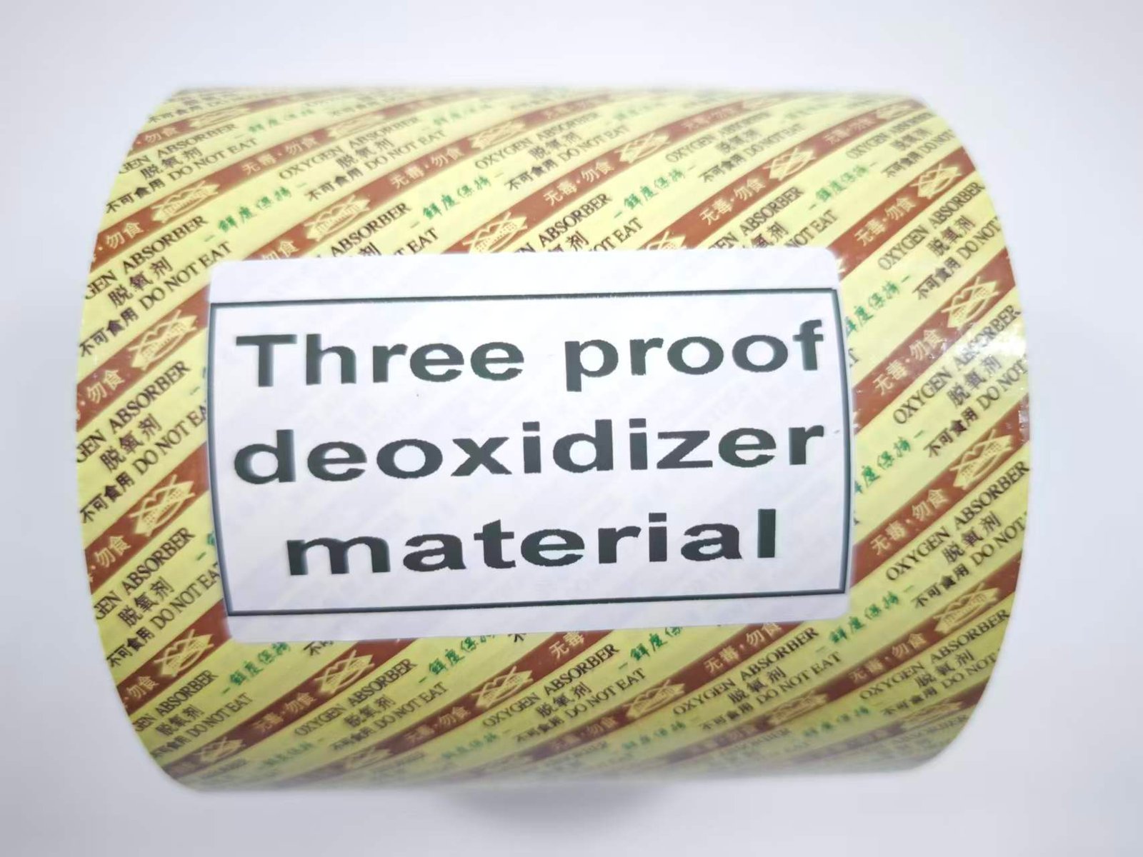 Three Proof Deoxidizer Packaging Material